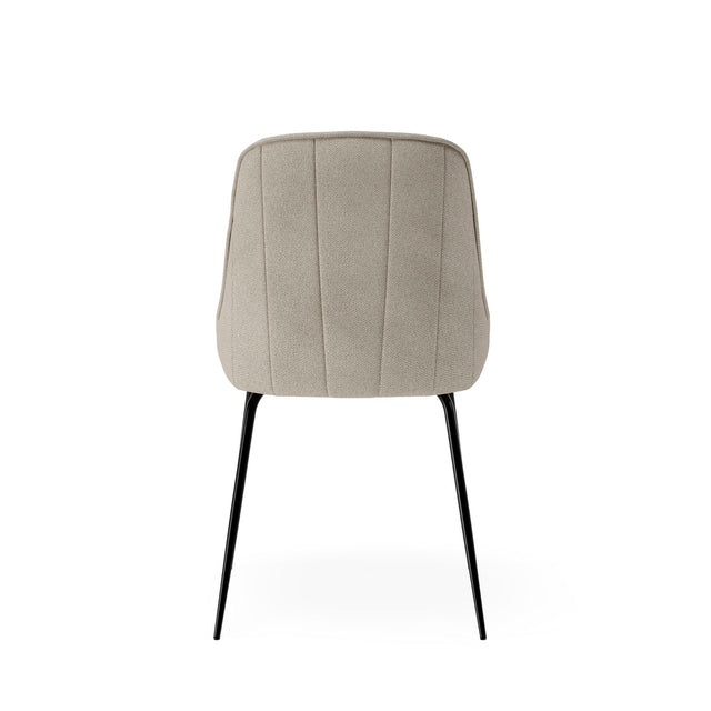 Silla Agata Taupe | vista lateral | Somcasa Vlc | 00SL117630 | imagen 4