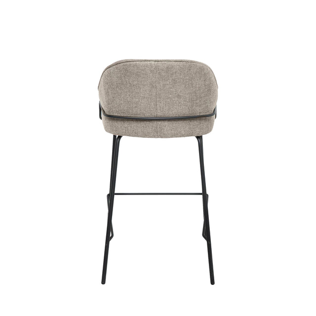Taburete Bajo Arny Taupe | vista lateral | Somcasa Vlc | 00SL114630 | imagen 4