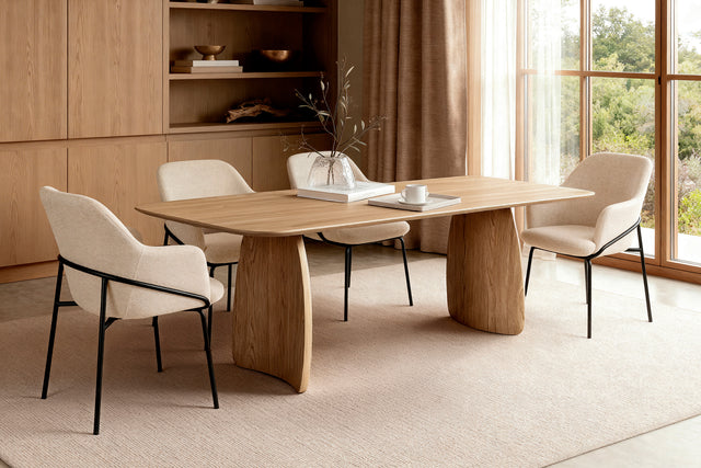 Mesa Fija Kimberly Roble | detalle de materiales | Somcasa Vlc | 00MS220944 | imagen 7