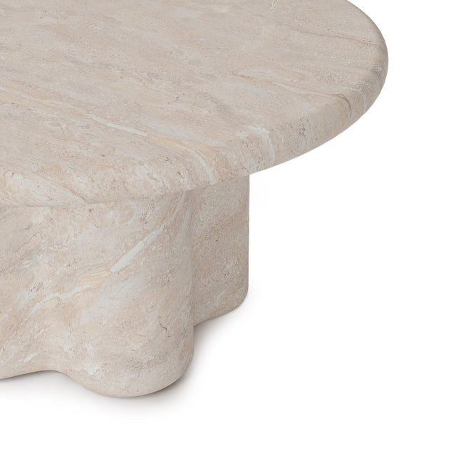 Mesa de centro Luigi Efecto Mármol Travertino de Somcasa Vlc - imagen 5