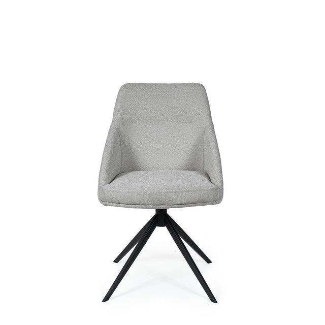 Silla Akira Negra Gris con Patas negras | detalle de diseño | Somcasa Vlc | 00SL126721 | imagen 3