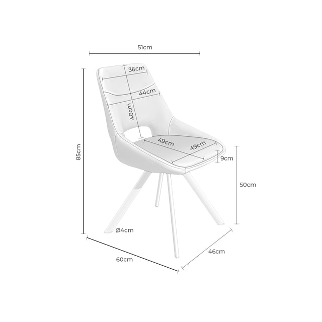 Silla Callie Taupe | detalle de materiales | Somcasa Vlc | 00SL118030 | imagen 7