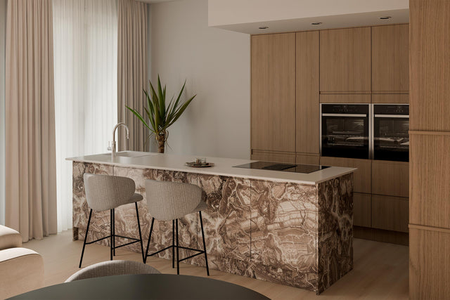 Taburete Bajo Ray Taupe | detalle de materiales | Somcasa Vlc | 00SL118930 | imagen 7