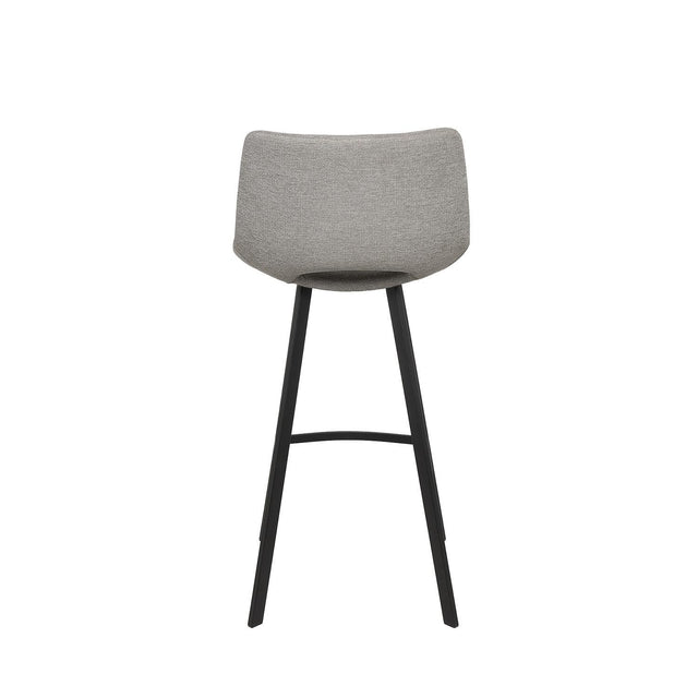 Taburete Bajo Aston Gris claro | vista lateral | Somcasa Vlc | 00SL115921 | imagen 4