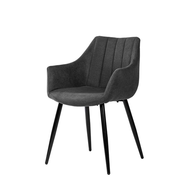 Silla Fiona Dark Gris | detalle de materiales | Somcasa Vlc | 00SL106822 | imagen 7