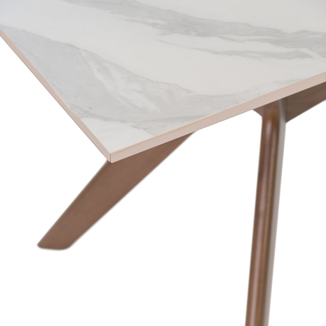 Mesa Eloise 140 cm Fija Creta/Nogal de Somcasa Vlc - imagen 3