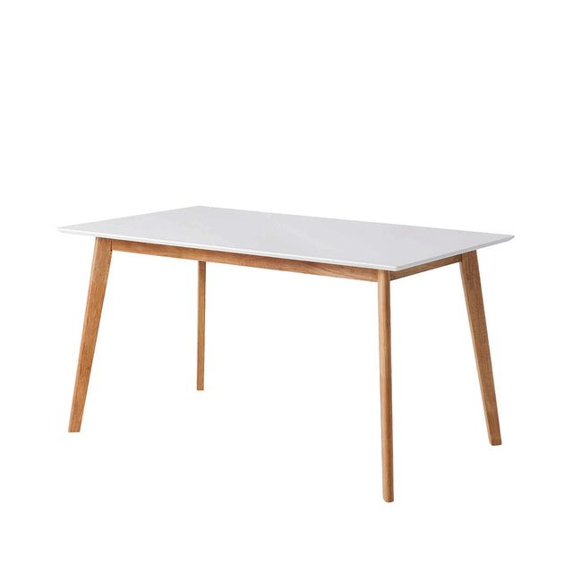 Mesa de Comedor Marie Fija Roble y MDF | vista lateral | Somcasa Vlc | 00MS201542 | imagen 4