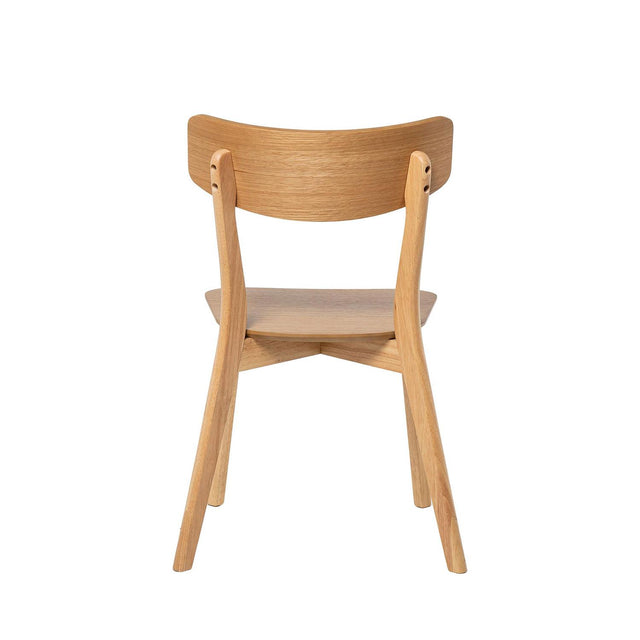 Silla Alaia Roble con Patas de madera | vista lateral | Somcasa Vlc | 00SL116607 | imagen 4