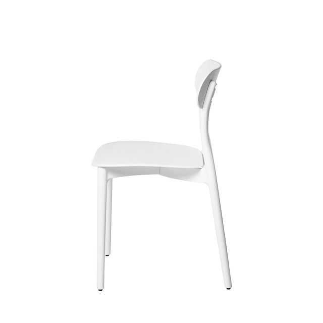 Silla Greta Blanco | vista lateral | Somcasa Vlc | 00SL115502 | imagen 4