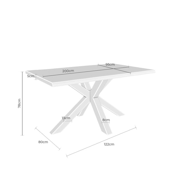 Mesa de Comedor Grace Roble y Metal | imagen de ambiente | Somcasa Vlc | 00MS207507 | imagen 6