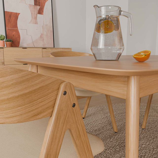 Silla Rina Beige con Patas de madera | vista de producto | Somcasa Vlc | 00SL102525 | imagen 9