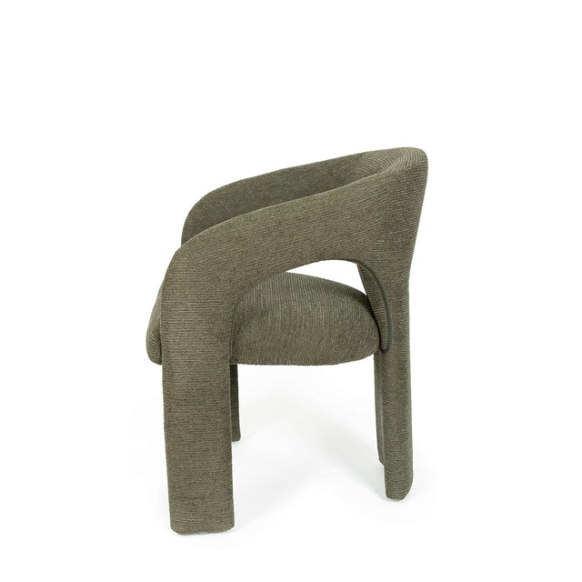Silla Loretta Verde | vista lateral | Somcasa Vlc | 00SL124328 | imagen 4
