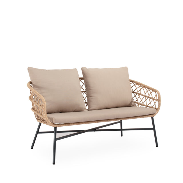 Set Perugia Sofá, Sillones y Mesa de centro Negro de Somcasa Vlc - imagen 6