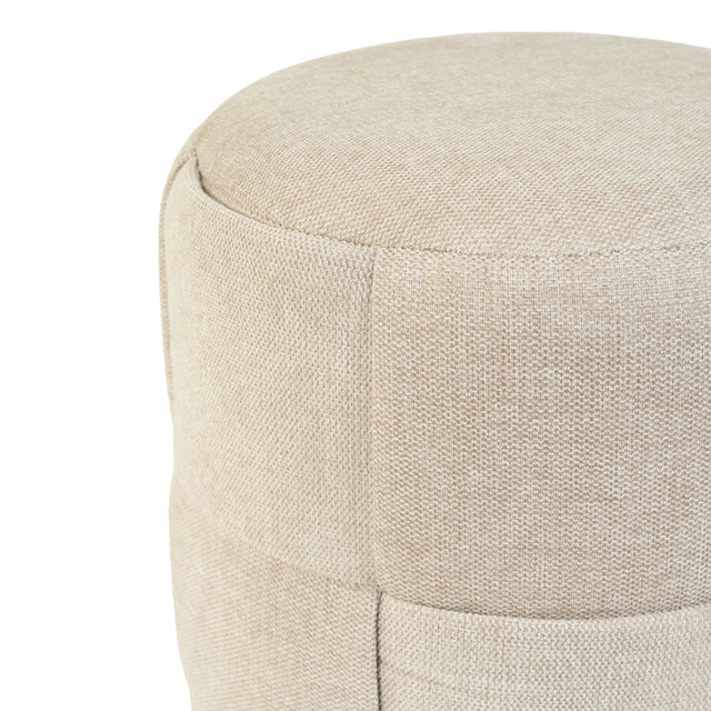 Puff Elias Beige | detalle de diseño | Somcasa Vlc | 00PF203925 | imagen 3
