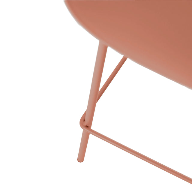 Taburete Bajo Peyton Terracota Terracota | imagen de ambiente | Somcasa Vlc | 00SL112034 | imagen 6