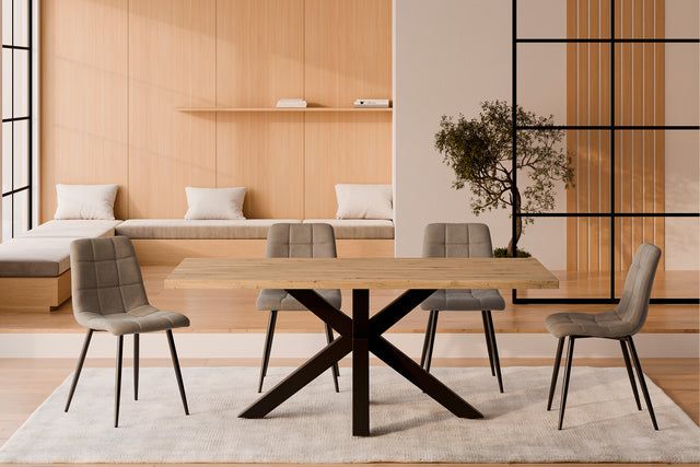 Mesa Sandy Rect Madera | detalle de materiales | Somcasa Vlc | 00MS222017 | imagen 7