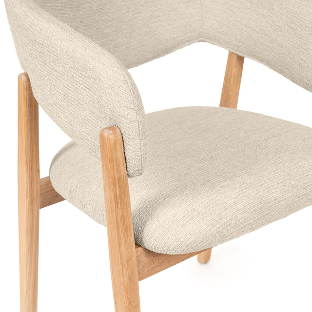 Silla Yvanna Beige | detalle de materiales | Somcasa Vlc | 00SL124125 | imagen 7