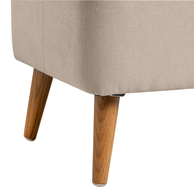 Puff Banqueta Zurich Beige | detalle de acabado | Somcasa Vlc | 00SF303825 | imagen 5