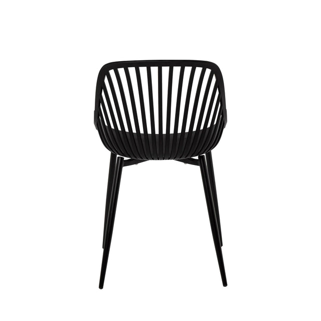 Silla Rania Negro | vista lateral | Somcasa Vlc | 00SL117001 | imagen 4