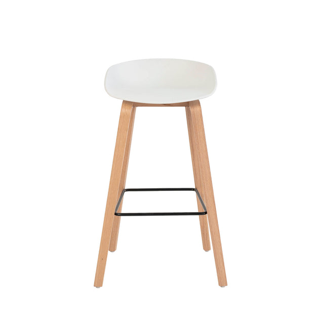 Taburete Bajo Ronie Blanco | detalle de diseño | Somcasa Vlc | 00SL108702 | imagen 3