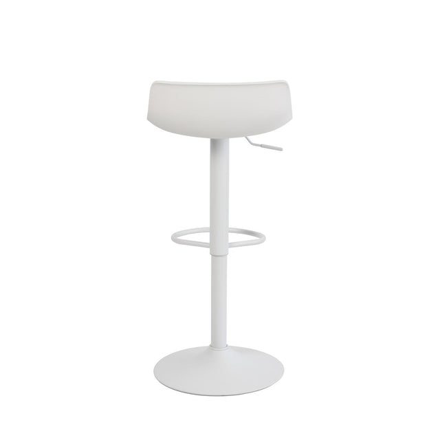 Taburete Bajo Blade Blanco | vista lateral | Somcasa Vlc | 00SL104302 | imagen 4