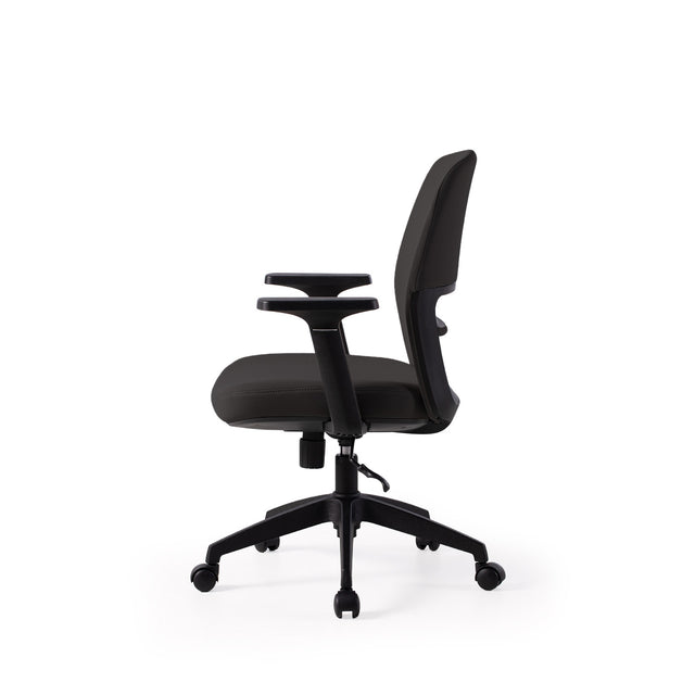 Silla Oficina Maryland Negro | vista secundaria | Somcasa Vlc | 00OF101701 | imagen 2