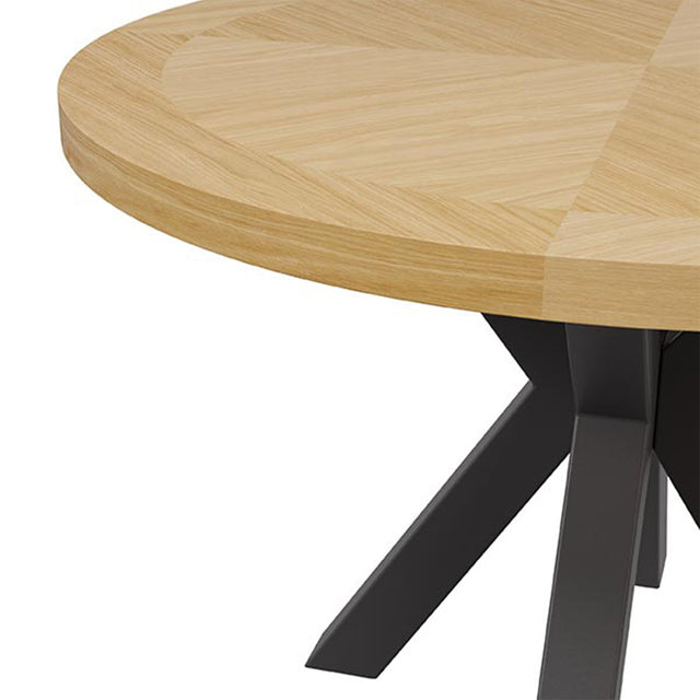 Mesa Beverly Red Roble y Metal | detalle de diseño | Somcasa Vlc | 00MS214914 | imagen 3