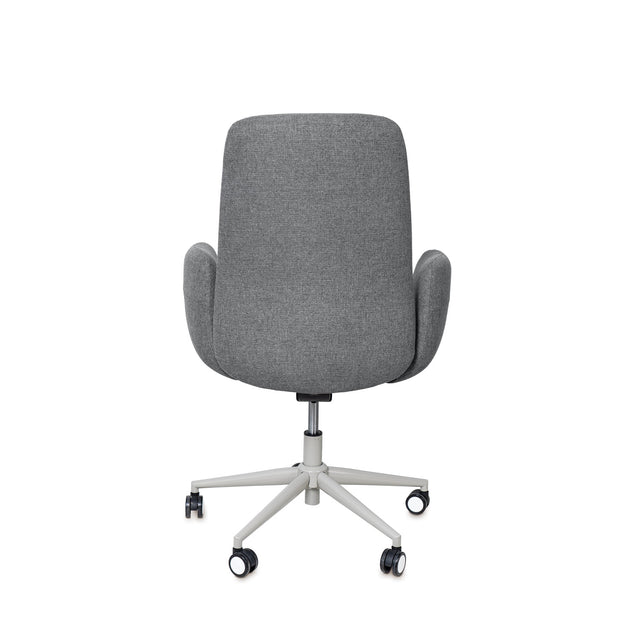 Silla Oficina British Gris | vista lateral | Somcasa Vlc | 00OF101921 | imagen 4