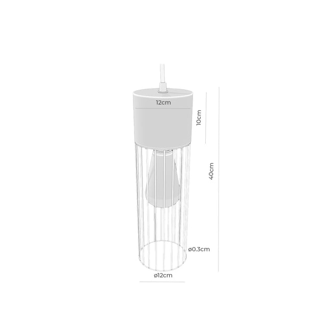 Lámpara de techo Birila Gris de Somcasa Vlc - imagen 4