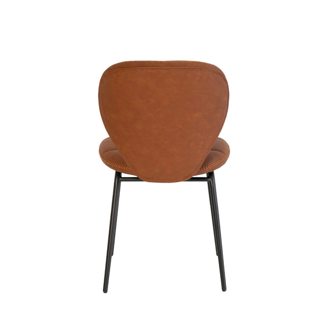 Silla Dafne Marrón | vista lateral | Somcasa Vlc | 00SL110116 | imagen 4