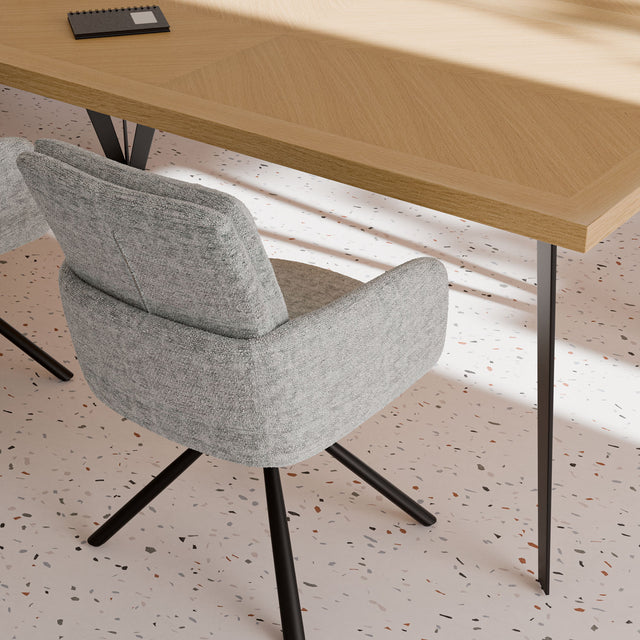 Silla Linda Gris claro | vista lateral | Somcasa Vlc | 00SL121421 | imagen 4