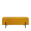 Puff Banqueta Viena Amarillo | vista principal | Somcasa Vlc | 00SF303727