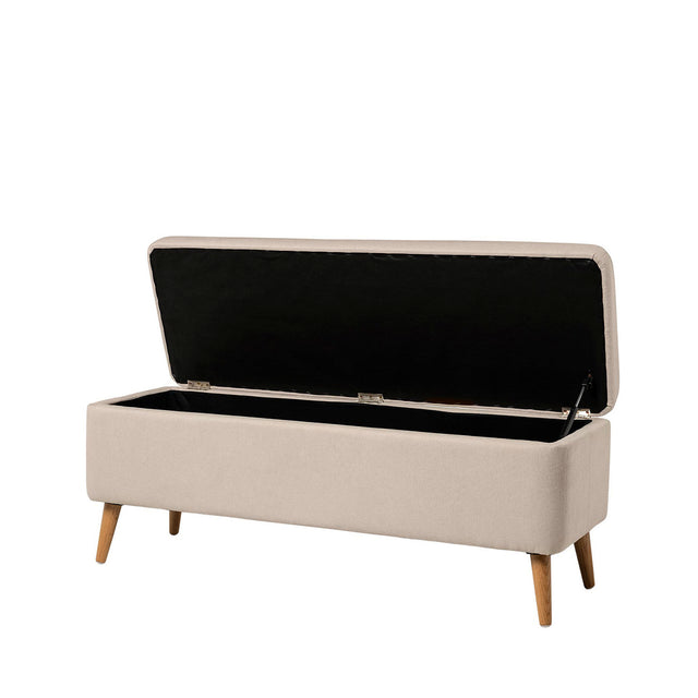 Puff Banqueta Zurich Beige | vista secundaria | Somcasa Vlc | 00SF303825 | imagen 2