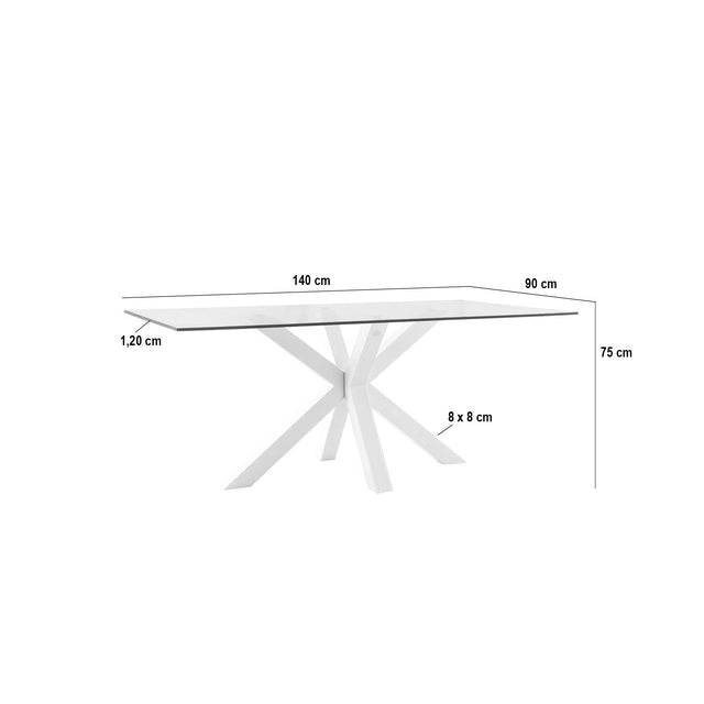 Mesa Demi Vidrio | detalle de diseño | Somcasa Vlc | 00MS209337 | imagen 3
