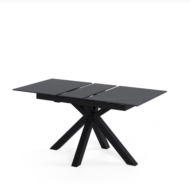 Mesa Lori 160 cm Extensible Sahara/Negro de Somcasa Vlc - imagen 4