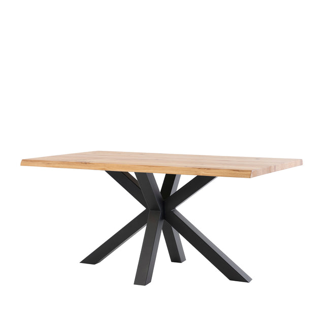 Mesa Grace 160 cm Natural/Negro de Somcasa Vlc - imagen 7