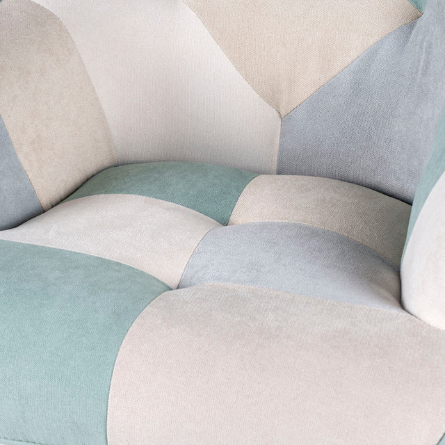 Butaca Florida Patchwork Menta de Somcasa Vlc - imagen 5