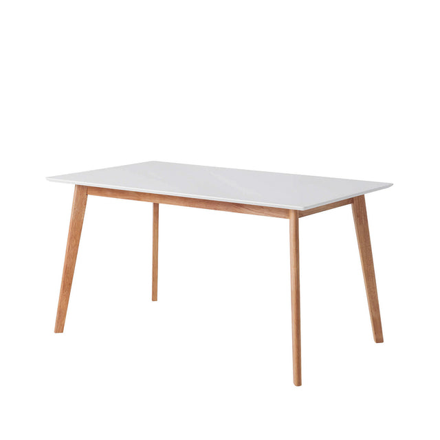 Mesa Alice Fija Roble y MDF | vista lateral | Somcasa Vlc | 00MS201442 | imagen 4