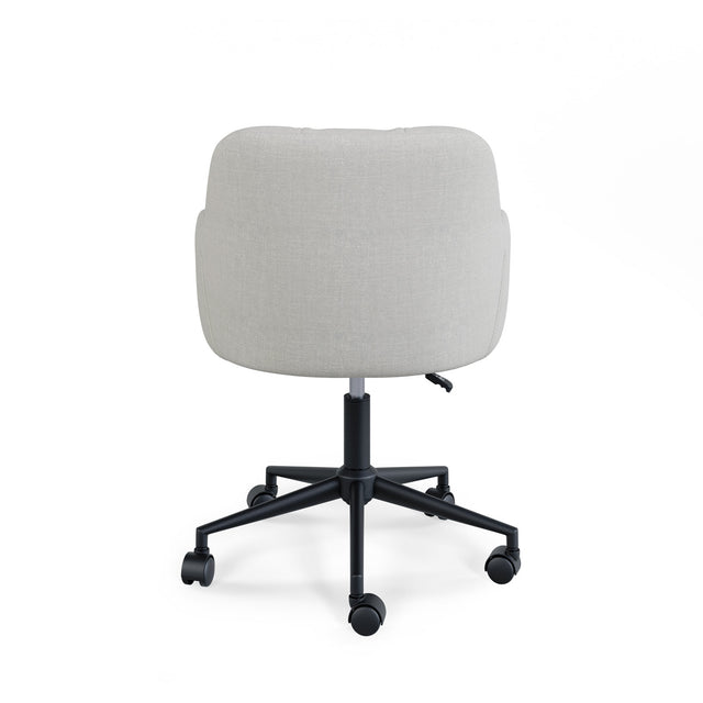Silla Oficina Stanford Gris claro | vista lateral | Somcasa Vlc | 00OF100521 | imagen 4