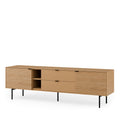 Mueble TV Ptas Tulsa Roble 180 cm | vista principal | Somcasa Vlc | 00MB362407
