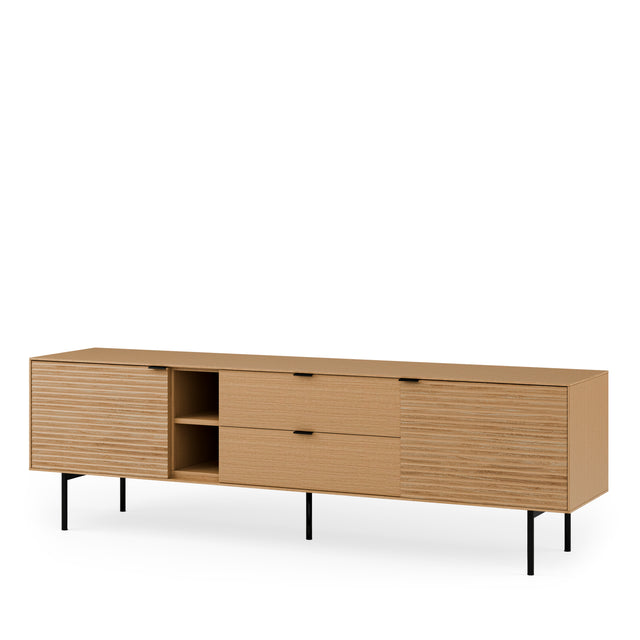 Mueble TV Ptas Tulsa Roble 180 cm | vista principal | Somcasa Vlc | 00MB362407