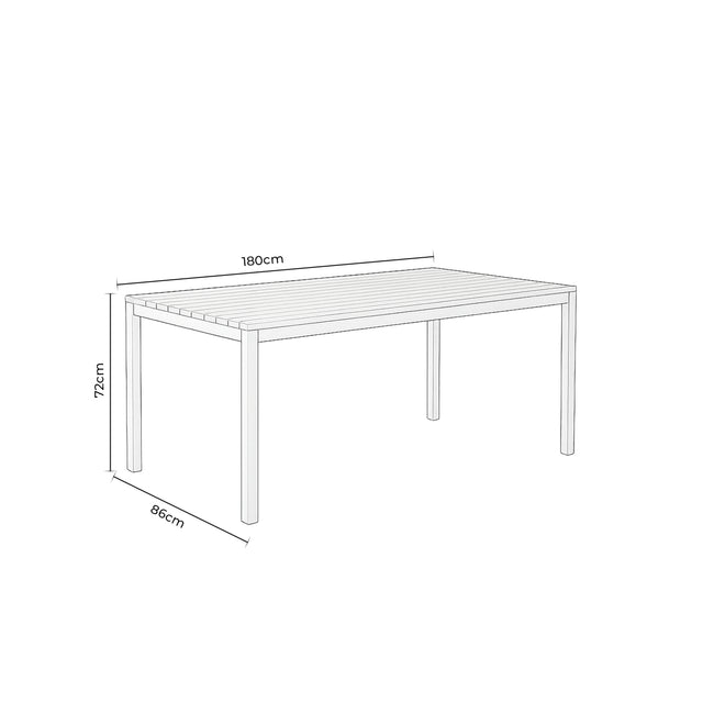 Mesa de Comedor Cinthia Madera | detalle de acabado | Somcasa Vlc | 00MS500202 | imagen 5