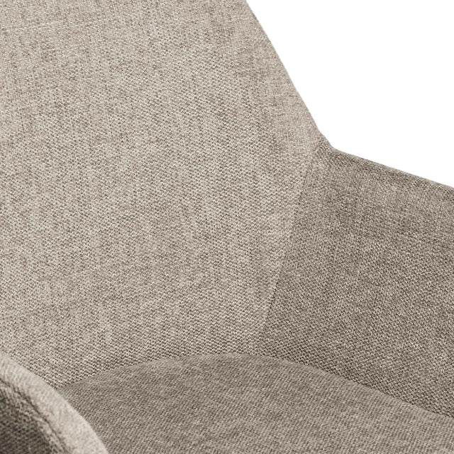 Silla Isabella Taupe con Patas negras | detalle de acabado | Somcasa Vlc | 00SL113130 | imagen 5