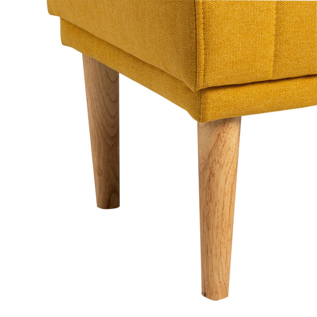 Puff Banqueta Bari Amarillo | detalle de diseño | Somcasa Vlc | 00SF303627 | imagen 3