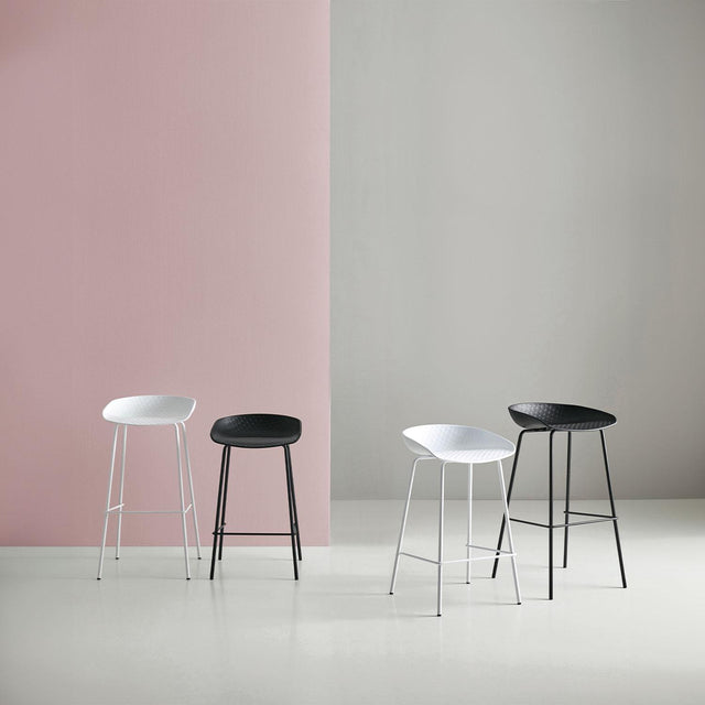 Taburete Bajo Alene Blanco | imagen de ambiente | Somcasa Vlc | 00SL105402 | imagen 6