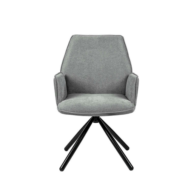 Silla Carlyn Gris claro | detalle de diseño | Somcasa Vlc | 00SL108921 | imagen 3