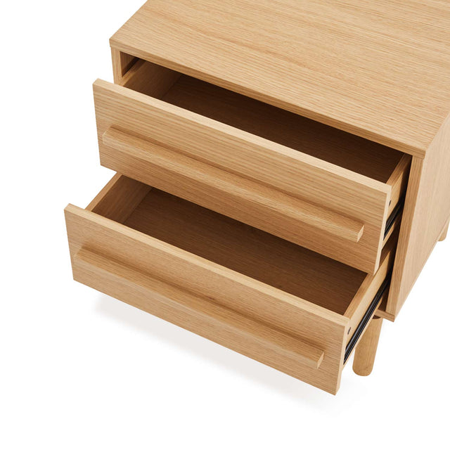 Mesita Berna 45 cm con 2 Cajones de Somcasa Vlc - imagen 6