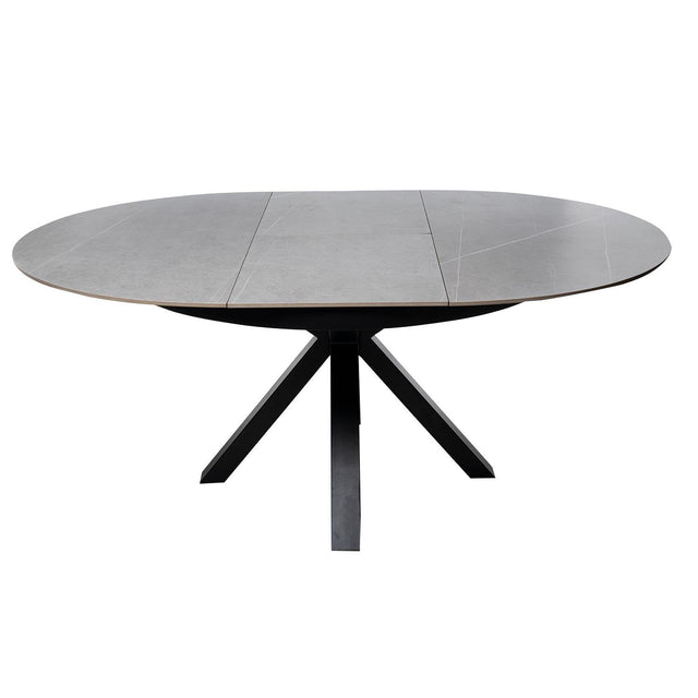 Mesa Zuri 130 cm Redonda Gris/Negro de Somcasa Vlc - imagen 3