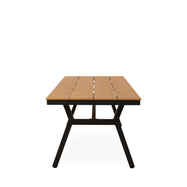 Mesa de Comedor Georgia Madera | vista lateral | Somcasa Vlc | 00MS500401 | imagen 4