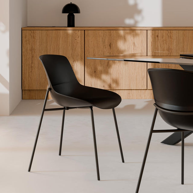 Silla Diletta Negro | vista principal | Somcasa Vlc | 00SL122401